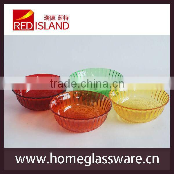 glass soup bowl/salad glass bowl decorative bowl