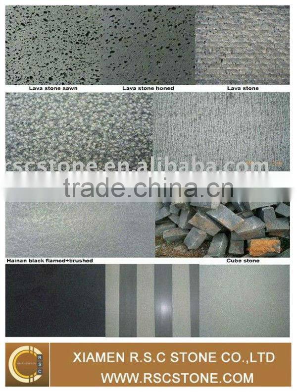 Hotsale black basalt(G684 & Zhangpu basalt, Grey basalt&Lava basalt)