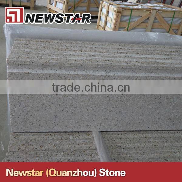 Beige Granite manhole stairs steps