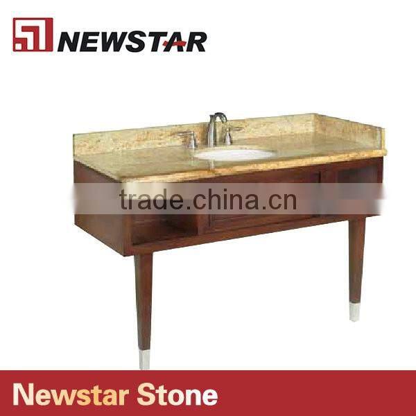 Hotel project bathroom wood vanity unit