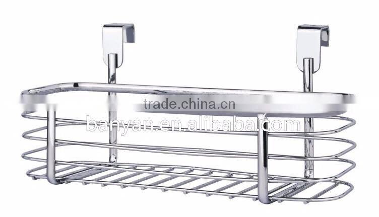 Metal Storage Organizer Basket Over the Cabinet Door Storage Basket