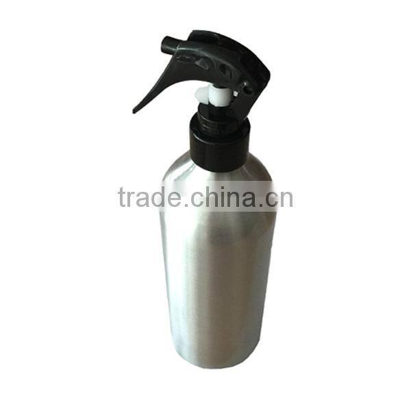 Trigger sprayer pump aluminum bottle