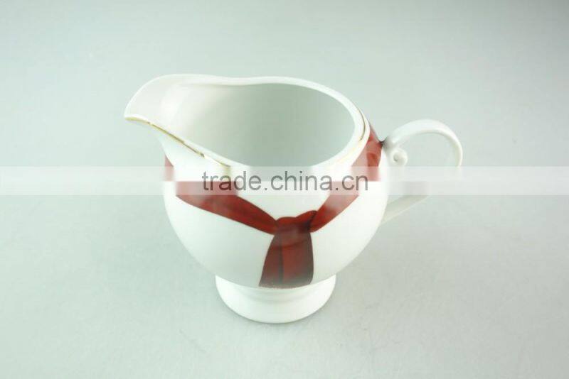 stock cheap hot sale 17pcs porcelain tea set with gift packing