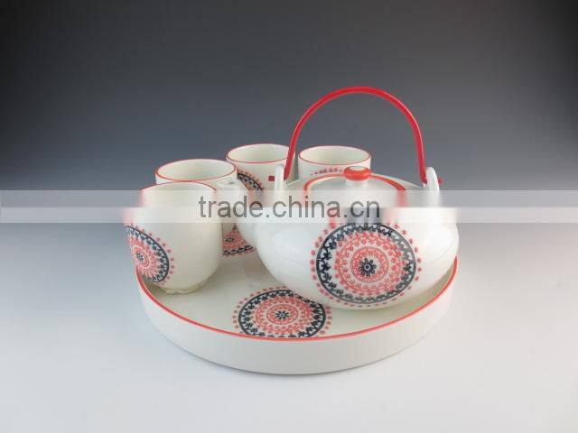 ceramic Chinese style eco-friendly drinkware type tea set