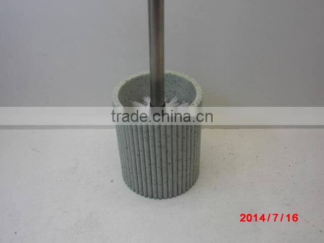 Unique sandstone toliet brush holder with high quality water-proof effect for factory promotion