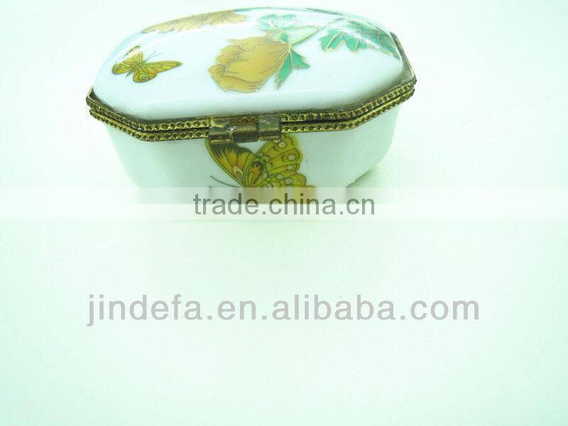 hight quality royal porcelain/ceramic jewelry box