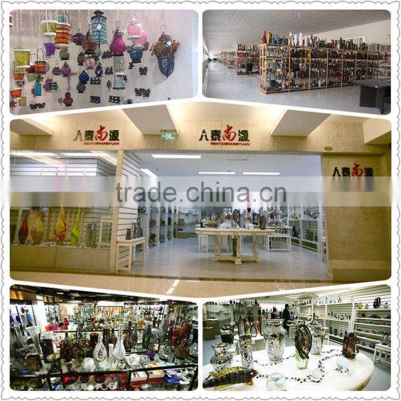 Colored glass pig handicrafts for household decoration or gifts