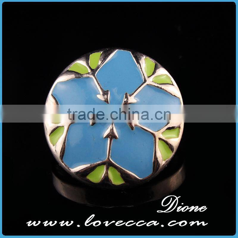 Hot Sale Crystal Beaded Jewelry button interchangeable jewelry