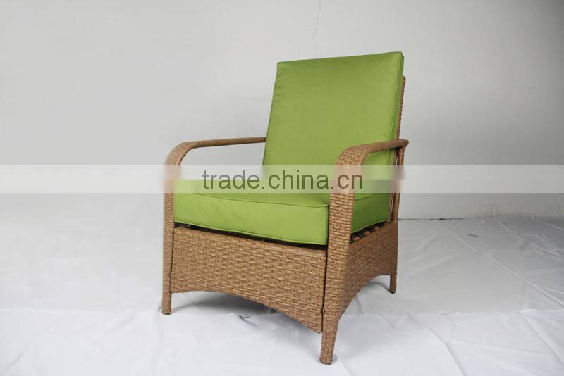 Hot sales Steel Frame Rattan Garden sofa