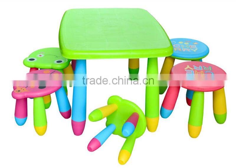 plastic stool for kids without the printing