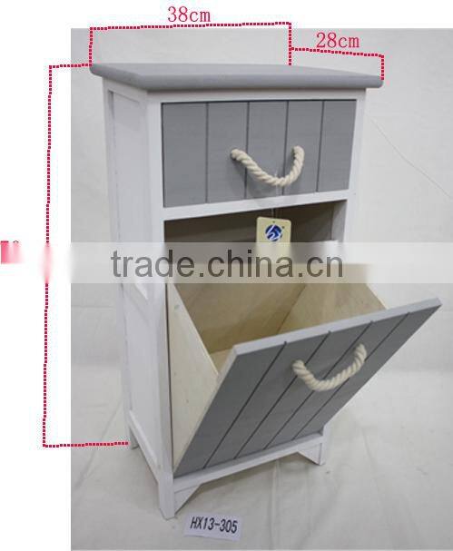 Bedroom Furniture Paulownia Cabinet Wooden Shoe Cabinet