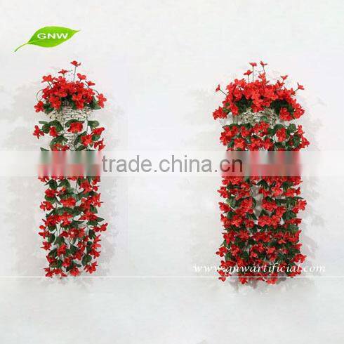 GNW FLV04 Artificial Flower Arrangements Christmas Wreath Plastic Wisteria Blossom for Partying