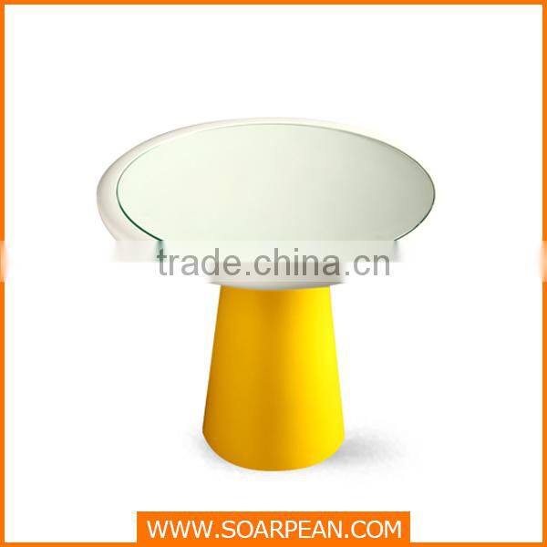Modern New Products Fiberglass Dining Table And Chair