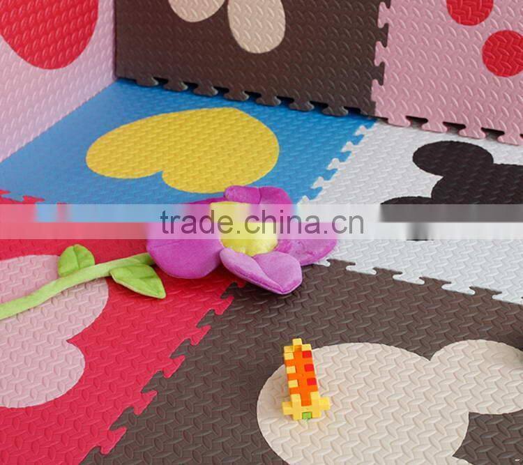 Yiwu low price fire proof eva foam baby crawl floor mats