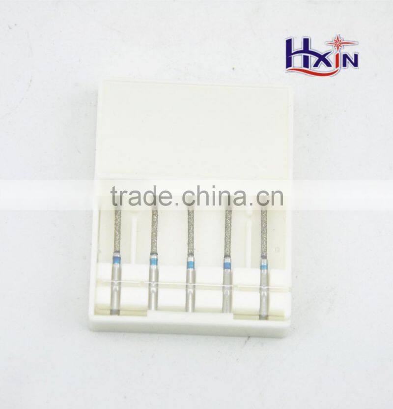 Mini electroplated diamond dental polishing bur set