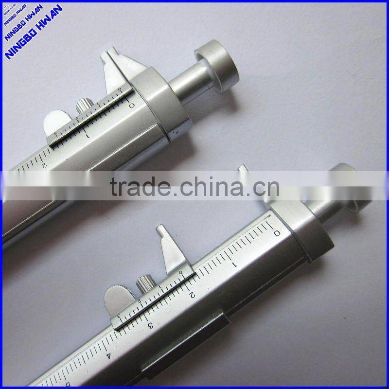 Cheap metallic color vernier pen for office promotion