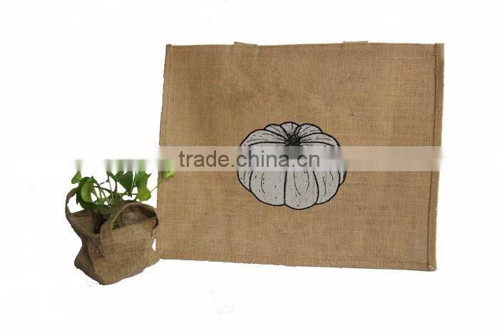 100% Natural Jute Shopping Promotion Bag