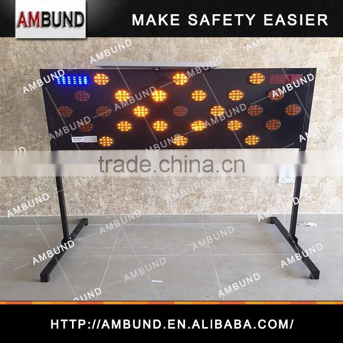 The Middle East Type Solar LED Warning Light Traffic Arrow Board Led Lamps
