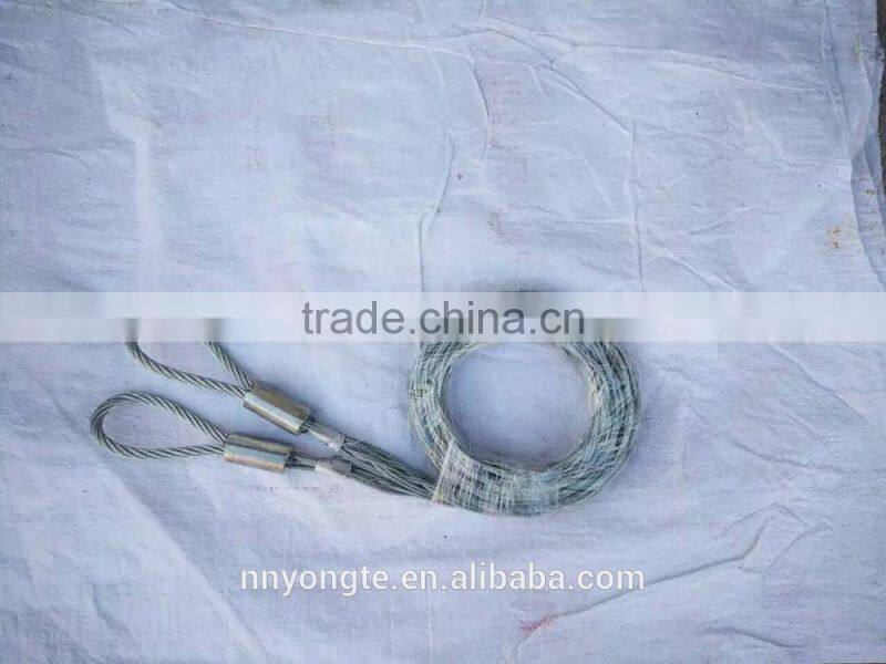 Standard Type Double Eye Galvanized Armoured Cable Grip