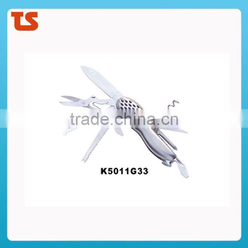 2014 spring New design multi knife pocket knife multi function LED knife K5011G
