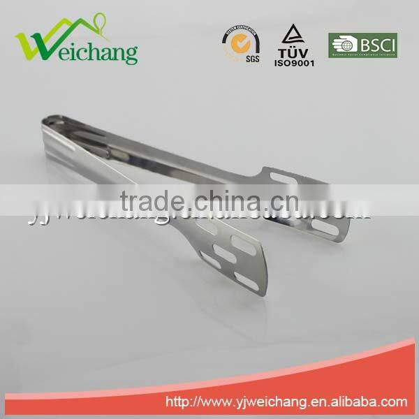 WCV61 Premium Utility whole stainless steel Food Tongs Salad Tongs with net low price