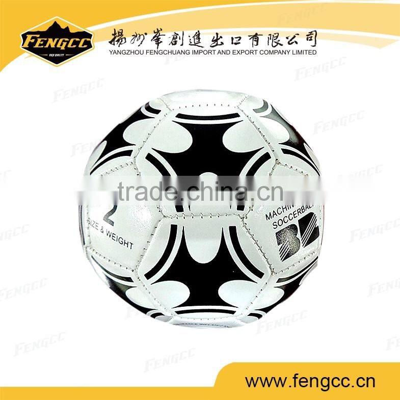 Promitional customized pvc football team soccer american football machine sewn size 5