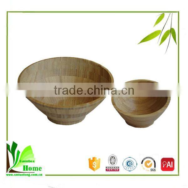 Universal high quality bamboo chinese bowl