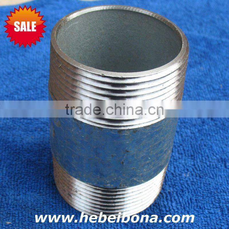 Best Selling Carbon Steel Seamless Black Half Pipe Nipple