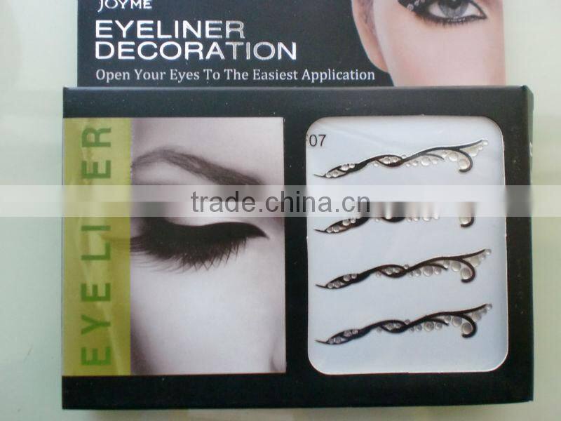 Sexy Temporary Eye Tattoo Eyelid Transfer Eyeliner Shadow Sticker