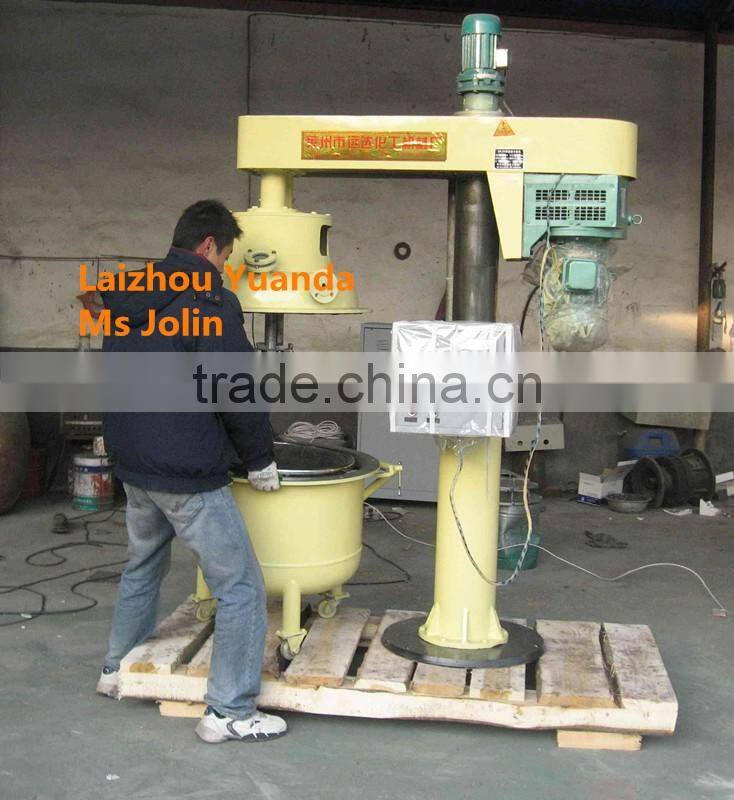 Mechanical Lifting/Hydraulic Lifting Vacuum High Speed Dispersing Tank