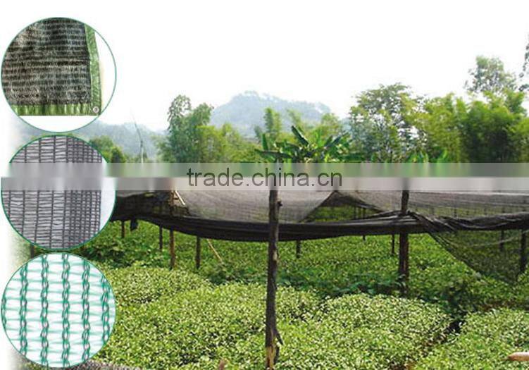 China manufacture supply garden products HDPE , with UV treated shade sail , low sun shade net price