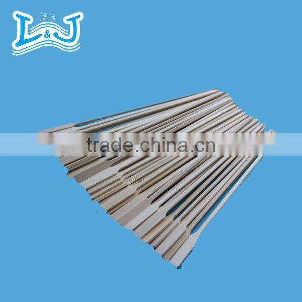 Flag Skewers For BBQ Smooth Eco-friendly Bamboo Sticks with Handle