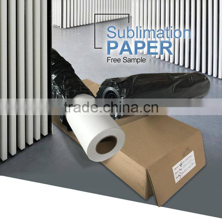 guangzhou china sublimation transfer rolls paper A4 70g.
