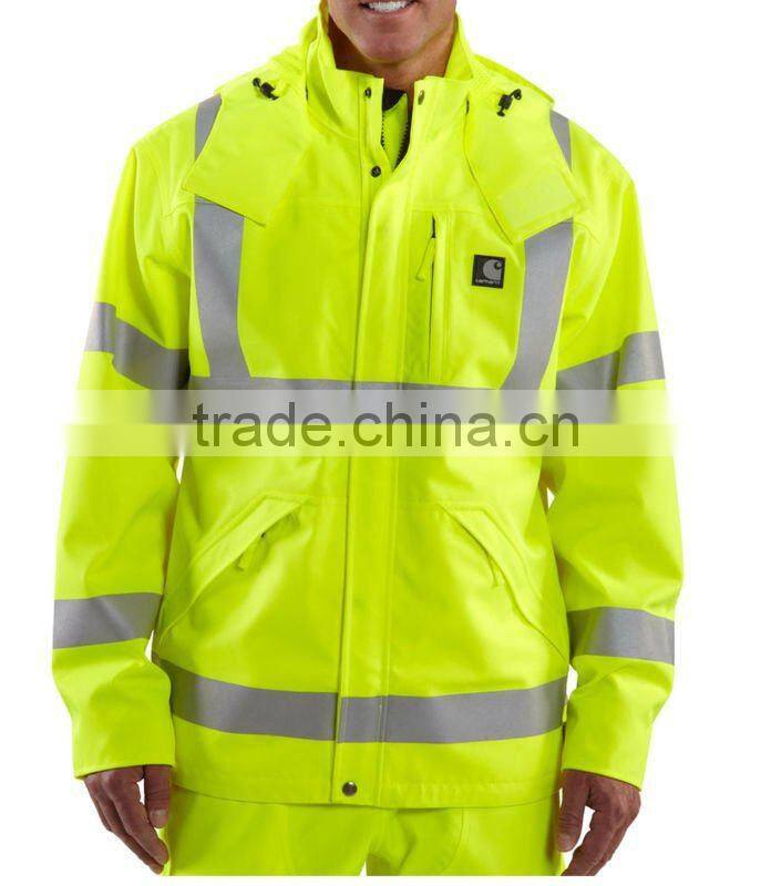 Men's Hi-visibality Industrial workwear safety shirt/working protective shirt