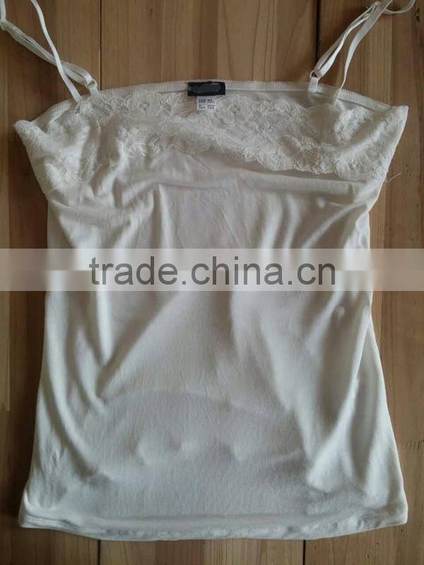 Cheap price summer beautiful fashion women lace vest