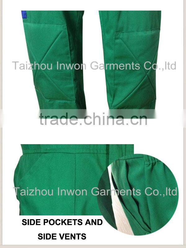 Custom industrial factory safety workwear fire retardant coverall