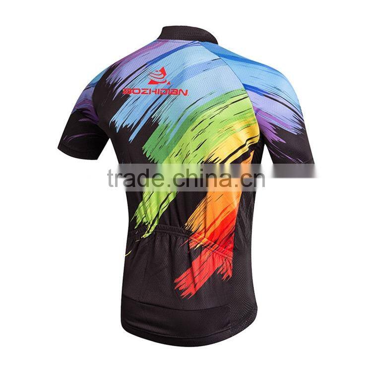 China Custom Lightweight Bicycle Cycling Jersey Breathable Mountain Bike Shirts for couples no minimum
