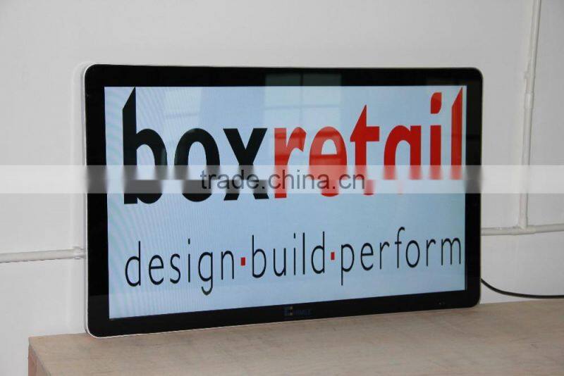 Indoor wall mounting 42 inch full hd media player