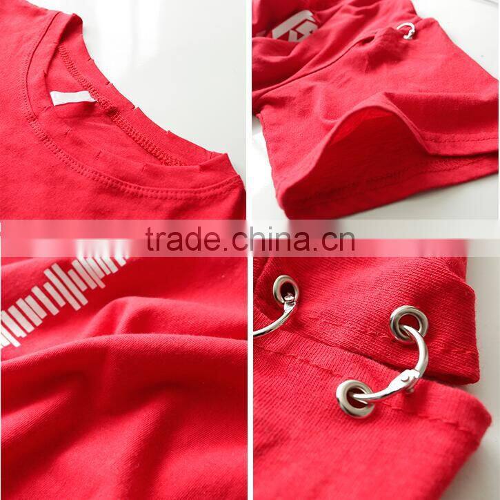 Female short sleeve T-shirt 2017 summer new easing round collar summer joker thin clothes