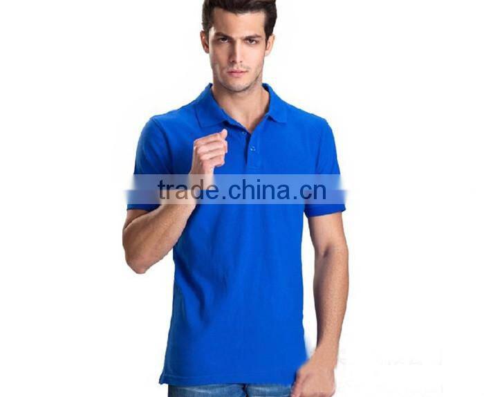 Pique solid mens blank polo shirt factory