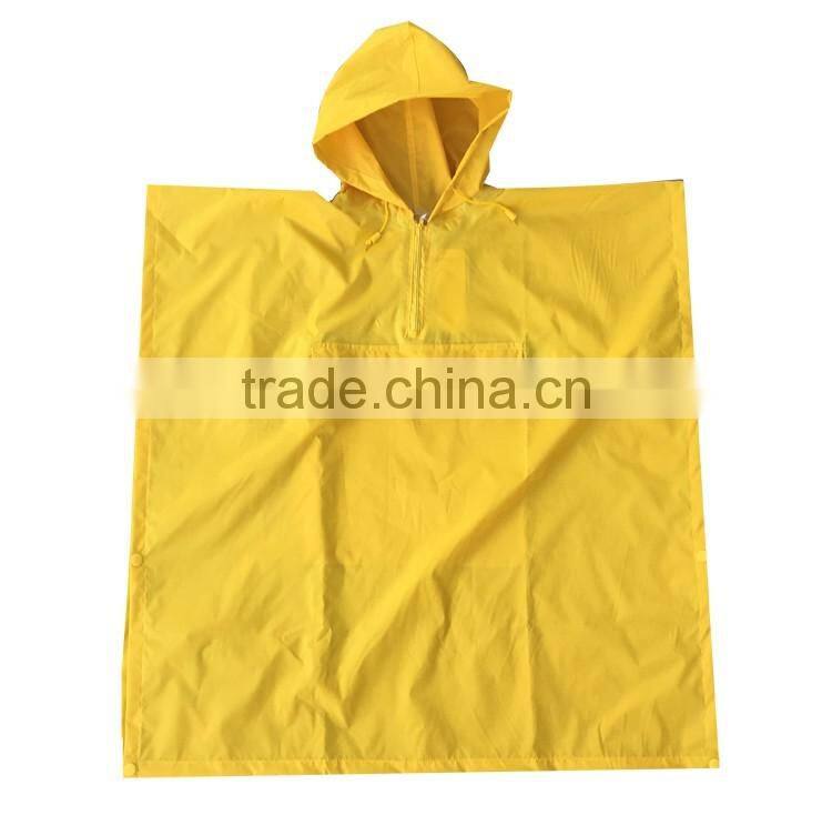 PVC rainwear customized colorful raincoat for kids rain poncho