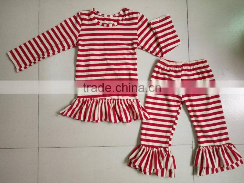 Wholesale the popular christmas boys fall boutique print pajama