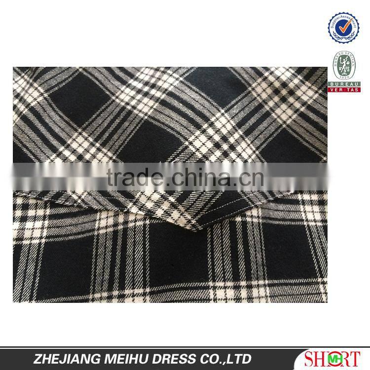 2016 Custom men flannel casual shirt