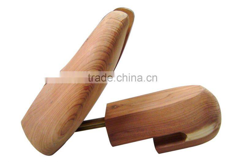 Firm natural color custom two way shoe stretcher