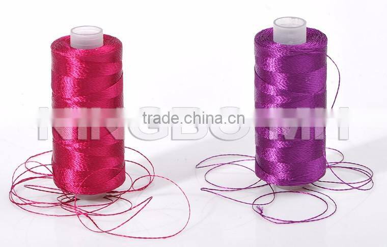 Small spool of 100% polyester embroidery thread