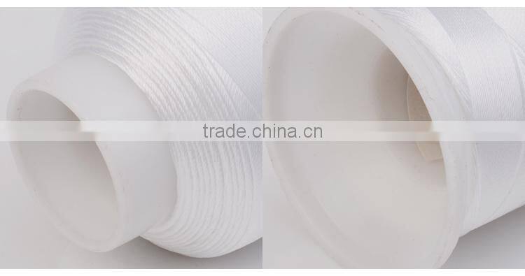 Abrasion-resistant 75D 2 100% polyester embroidery thread