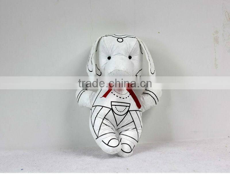 Innovative Product Washable Stuffed DIY Painting Educational Toy