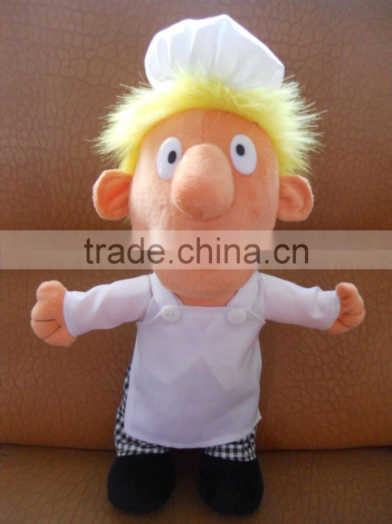 stuffed figure character doll Mester teddy
