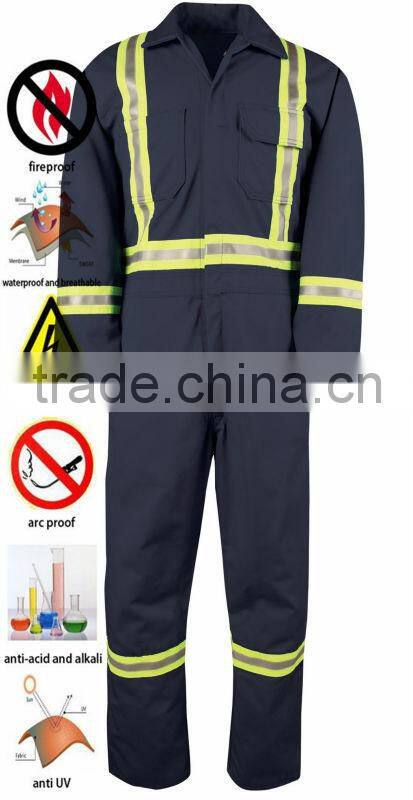 2016 Reusable Industrial Coveralls with flying suit