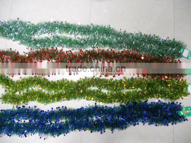 New design christmas tinsel garland